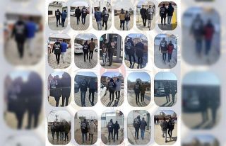 Elazığ’da aranan 102 şahıs yakalandı