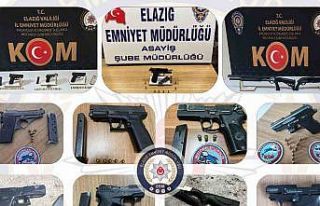 Elazığ’da asayiş uygulaması: 5 tutuklama