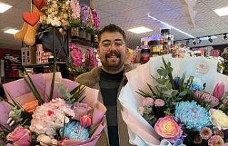 Elazığ’da çiçekçilerde 14 Şubat yoğunluğu
