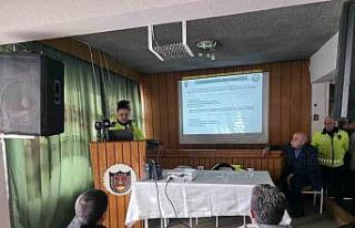 Elazığ’da okul servis şoförlerine bilgilendirme