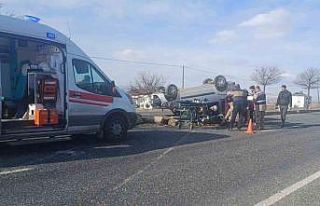 Elazığ’da trafik kazası: 1’i ağır 4 yaralı