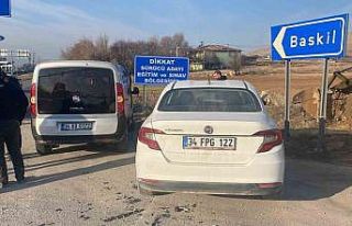 Elazığ’da trafik kazası: 2 yaralı