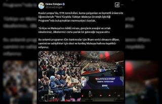 Emine Erdoğan’dan Malezya ziyaretine ilişkin paylaşım: