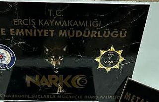 Erciş’te uyuşturucu madde operasyonu