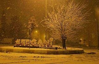 Ergani’de eğitime kar engeli