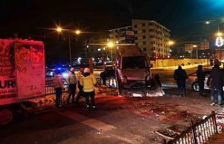 Erzurum’da trafik kazası: 7 yaralı