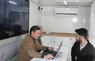 Esenyurt’ta mobil istihdam araçları mahallelerde...