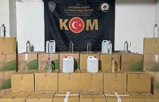 Eskişehir’de kaçak içki operasyonu