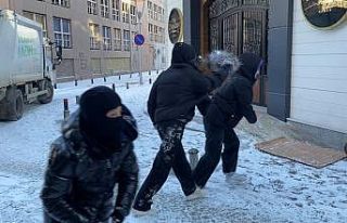 Eskişehir’e beklenen yağış geldi, çocuklar...