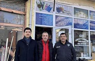 Esnafların dertlerine ortak oldular