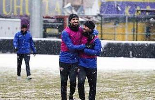 Eyüpspor, Beşiktaş maçı hazırlıklarına kar...