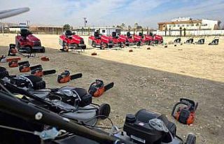 Eyyübiye Belediyesi makine ekipman kapasitesini arttırdı