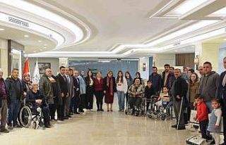 Farklı illerden gelen depremzedelerden Başkan Şahin’e...