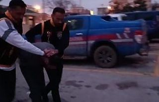 Firari cinayet zanlısının yakalanma anı görüntüleri...