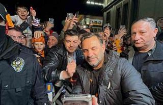 Galatasaray, Rize’de coşkulu karşılama