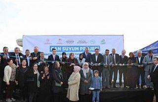 Gaziantep Cansuyum Projesi ile tarımsal araziler...