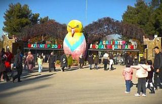 Gaziantep Doğal Yaşam Parkı yarıyıl tatilinde...