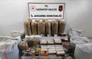 Gaziantep’te 1 milyon lira değerinde kaçakçılık...
