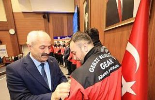 Gebze’nin kahramanları GEAK ekibine akreditasyon...