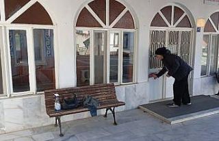 Germencik’te Ramazan ayı öncesi camiler temizlendi