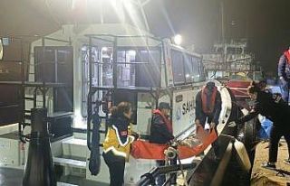 Gökçeada’da rahatsızlanan vatandaşın tıbbi...