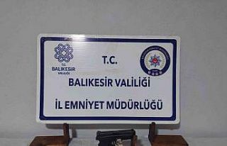 Gönen’de ruhsatsız silah operasyonu: Bir kişi...