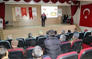 Hadim’de çiftçi eğitim toplantısı düzenlendi