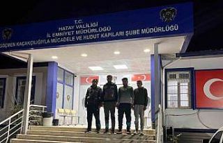 Hatay’da kaçak göçmen yakalandı, 1 organizatör...
