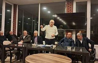 Hidamet Asa, Boyalıcalı zeytin üreticileriyle buluştu
