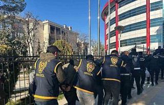 Hırsızlık operasyonunda gözaltına alınan 36...