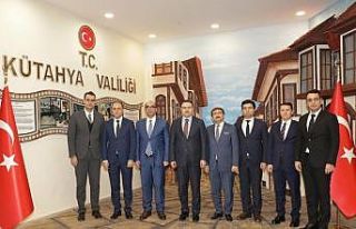 HSK Başmüfettişi ve beraberindeki heyetten Vali...