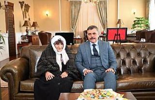 Hüsna Nine’den anlamlı ziyaret