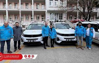 İl Sağlık Müdürlüğü’ne 2 yeni araç tahsis...