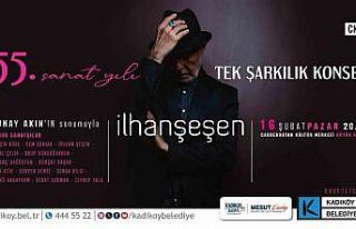 İlhan Şeşen’in 55. sanat yılı Kadıköy’de...