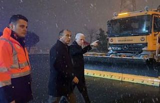 İstanbul Valiliği’nden karla mücadele denetimi