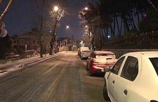 İstanbul’da kar yeniden başladı