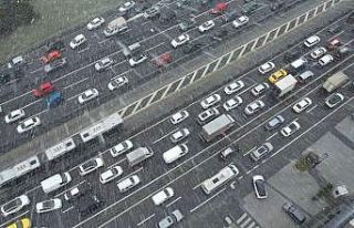 İstanbul’da trafik yoğunluğu yüzde 90’a ulaştı