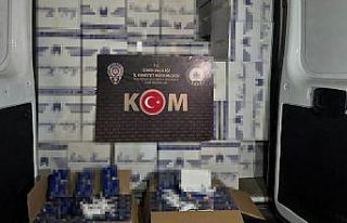 İzmir’de 3 milyon lira değerinde kaçak makaron...