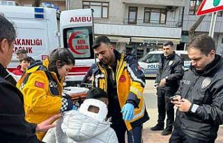 İznik’te otomobille çarpışan motosikletli yaralandı