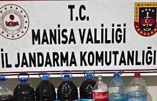 Jandarmadan kaçak alkol operasyonu