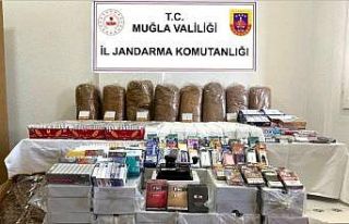 Jandarmadan kaçak tütün operasyonu