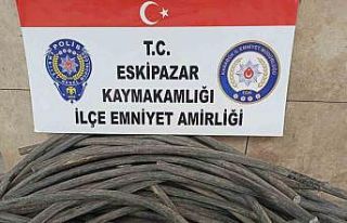 Kablo hırsızları tutuklandı