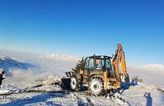 Kahramanmaraş’ta eğitime kar engeli