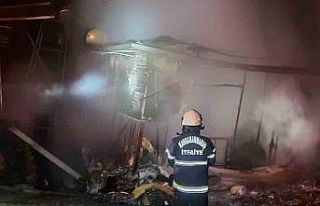 Kahramanmaraş’ta ev yangınında bir kişi öldü