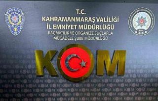 Kahramanmaraş’ta sahte altın operasyonu