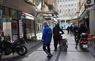 Kaldırımlardaki motosiklet işgaline denetim