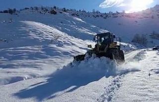 Kar nedeniyle 16 köye ulaşım sağlanamıyor