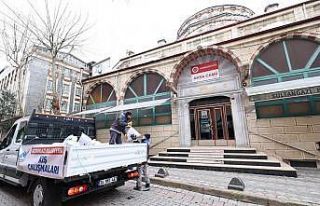 Kar yağışı için Sultangazi’de ekipler teyakkuzda