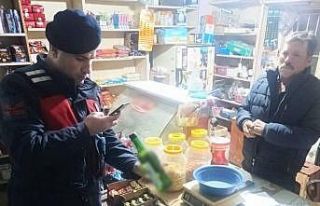 Karacasu’da sahte alkol denetimi gerçekleştirildi