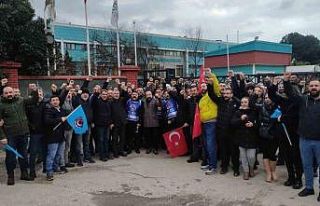 Karbosan sendikalandı, işçi çiftetelli ile kutladı